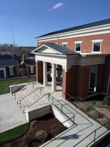 exterior view of Halifax County VA courthouse