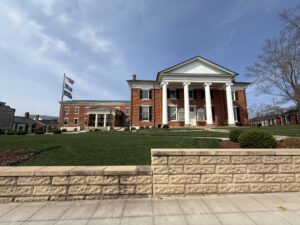 exterior view of Halifax County VA courthouse