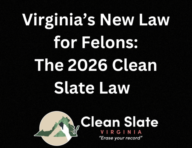 New Laws for Felons